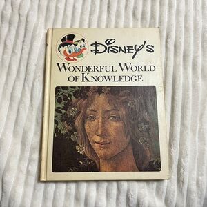Disney's Wonderful World of Knowledge Book volume 19 1973 vintage